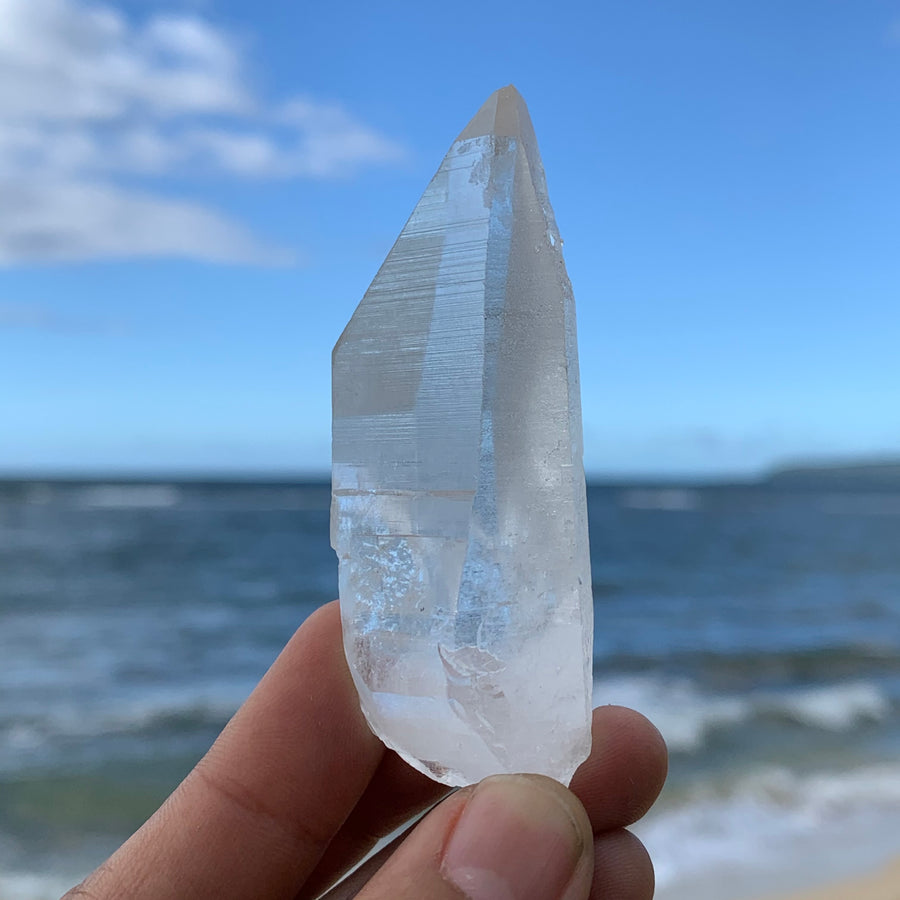 Lemurian Quartz Crystal #393