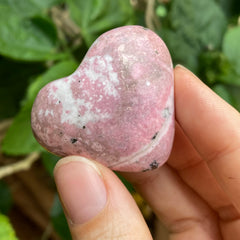 Rhodonite Heart #111